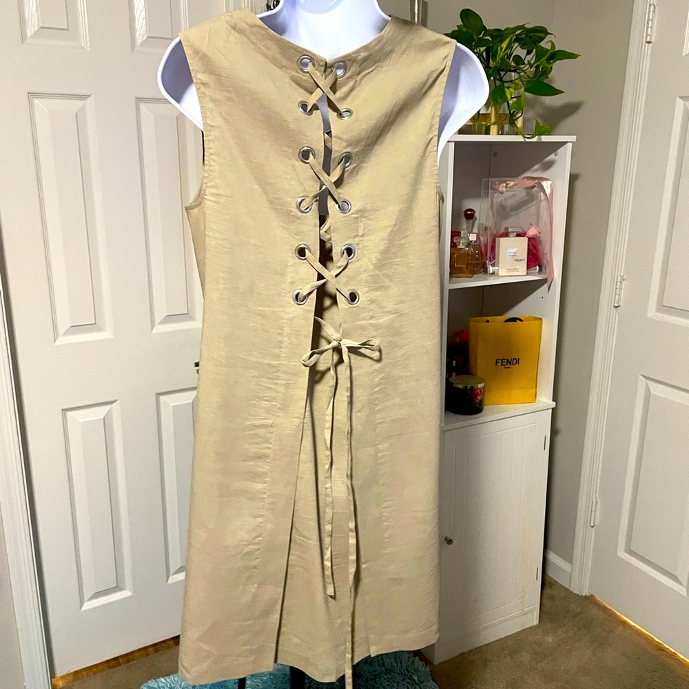 Theory Khaki Dress